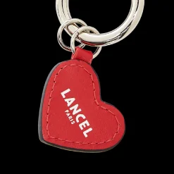 Base porte-clés cœur cuir
