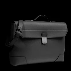 BRIEFCASE SLIM A RABAT ET FERMOIR
