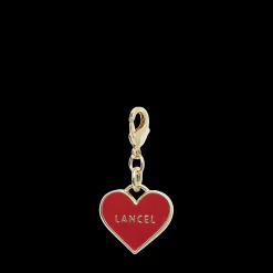 Charms Cœur émail et métal