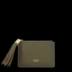 Porte-cartes zippé L