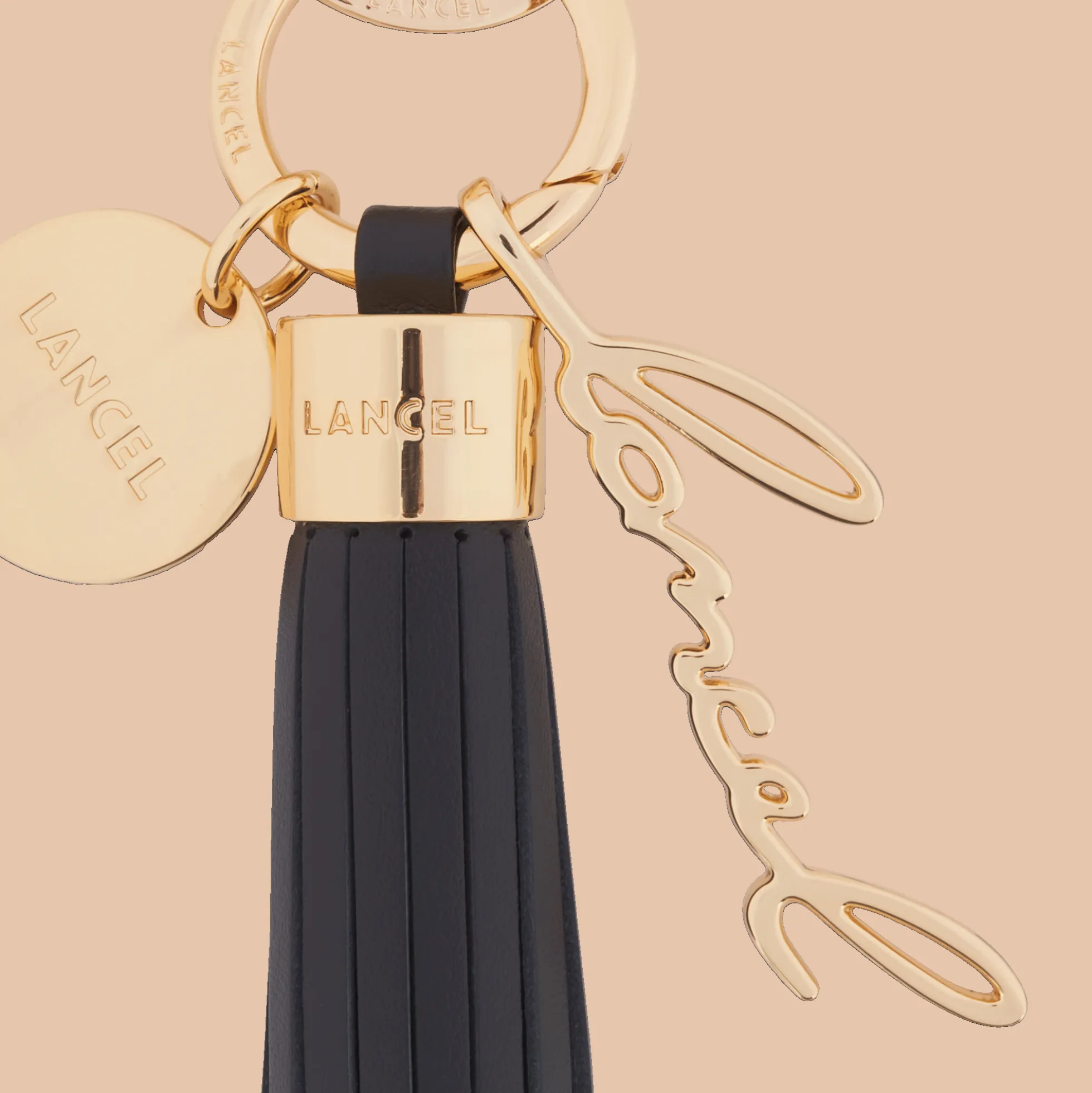 Porte-clé Lancel pompon