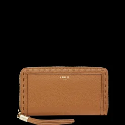Portefeuille continental zippé