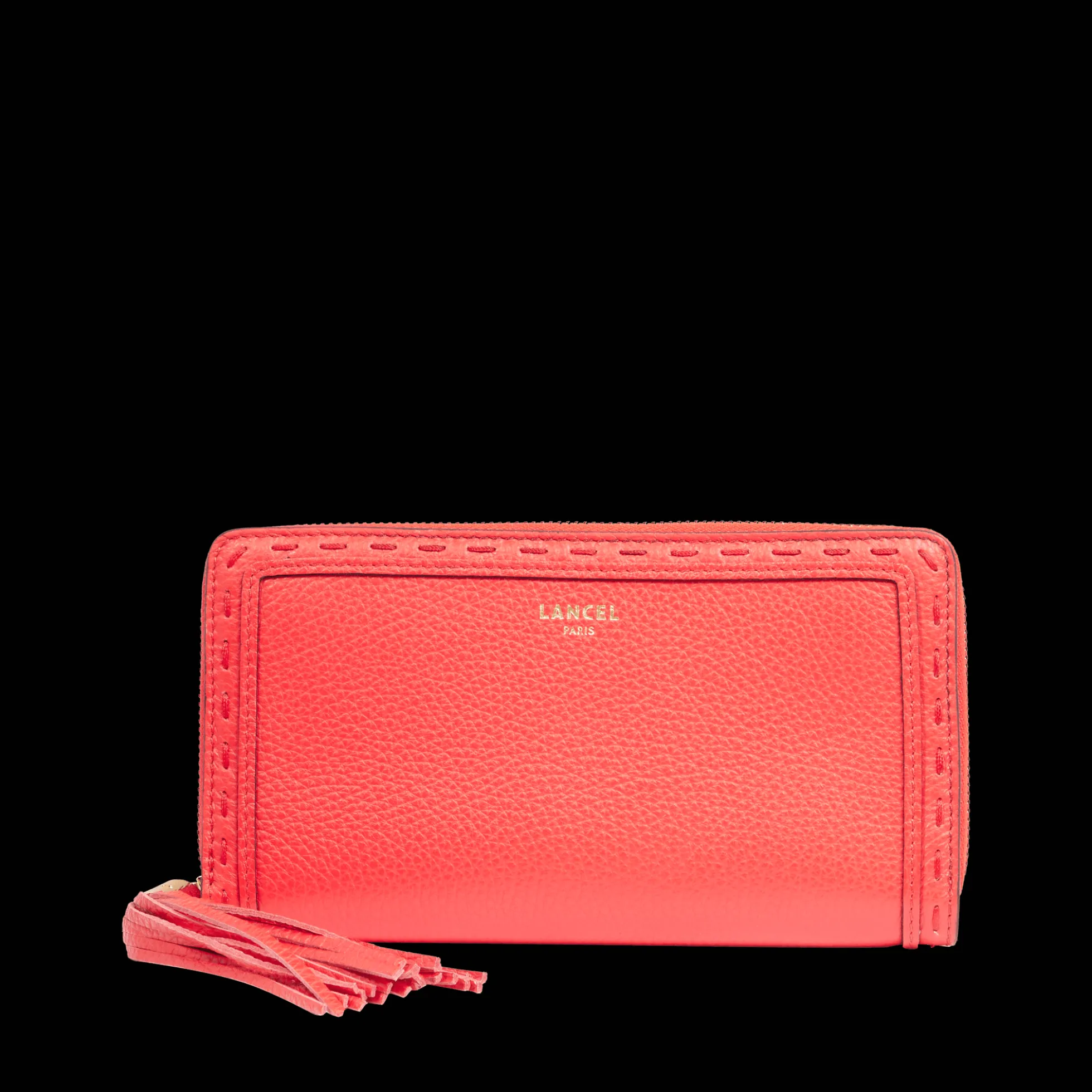 Portefeuille long zippé