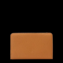 Portefeuille rectangulaire compact zippé