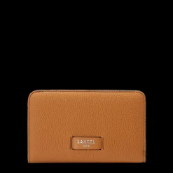 Portefeuille rectangulaire compact zippé