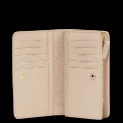 Portefeuille rectangulaire compact zippé