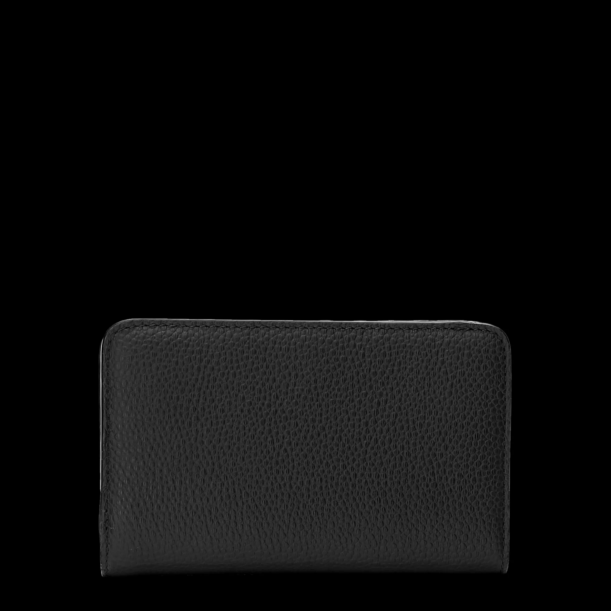 Portefeuille rectangulaire compact zippé