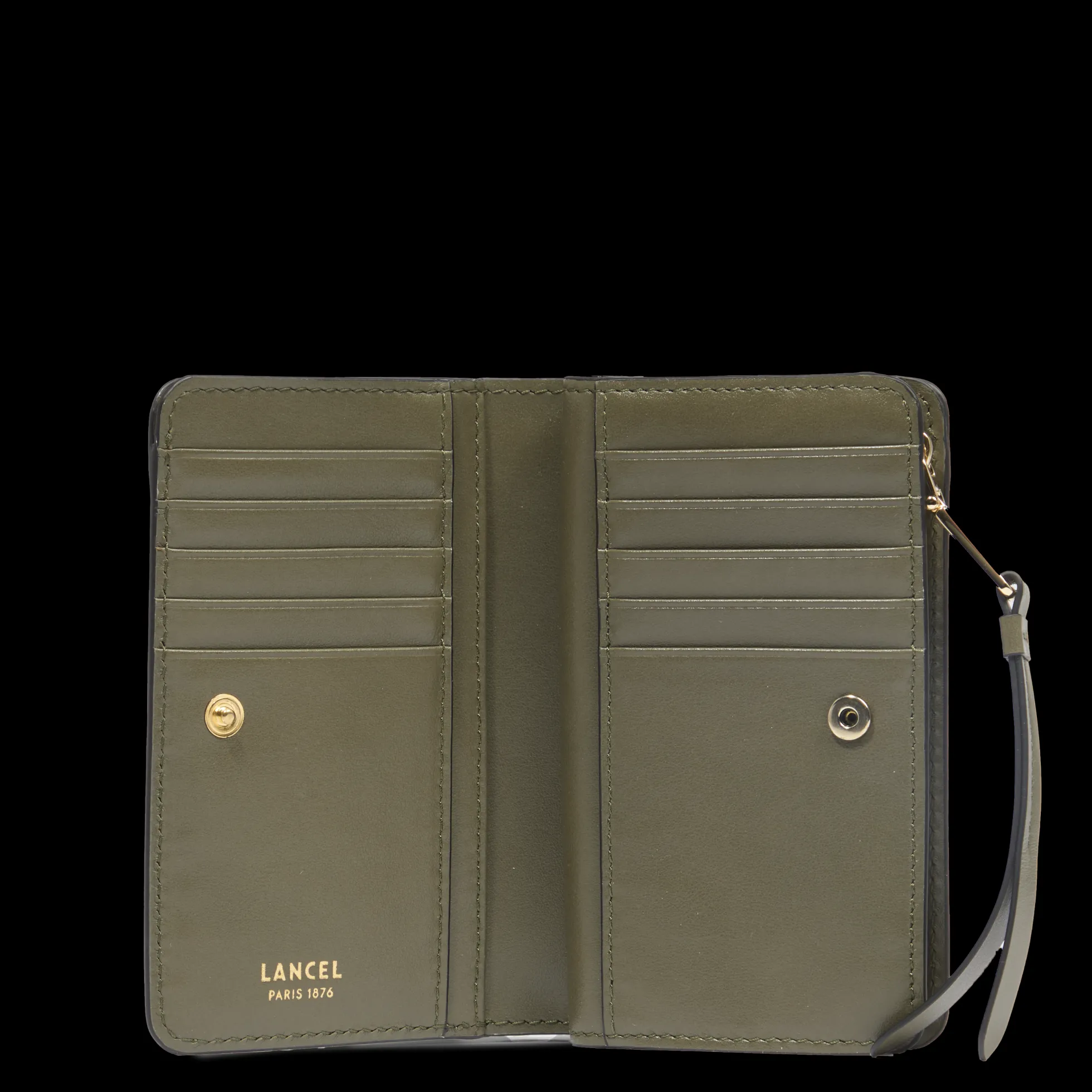 PORTEFEUILLE RECTANGULAIRE COMPACT ZIPPE