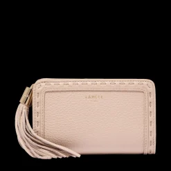Portefeuille rectangulaire compact zippé
