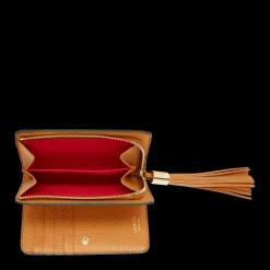 Portefeuille rectangulaire compact zippé