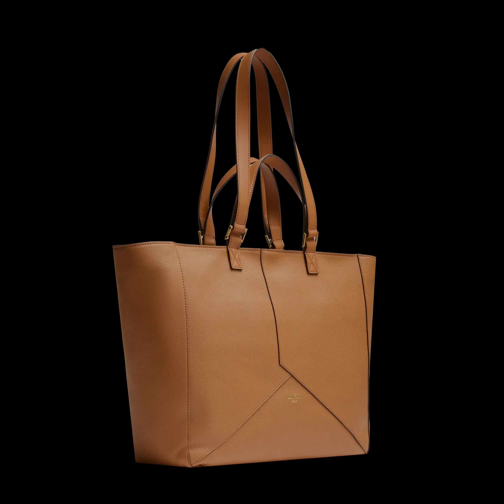 SAC CABAS ZIPPE M DOUBLE PORTE