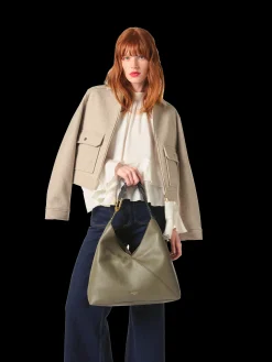 Sac hobo zippé