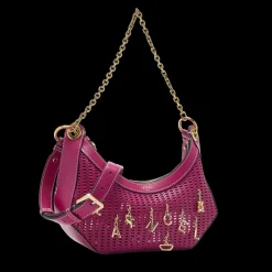 SAC ZIPPE M DOUBLE PORTE AVEC CHARMS